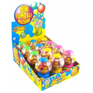 Mini Gumball Machine - 12 Count